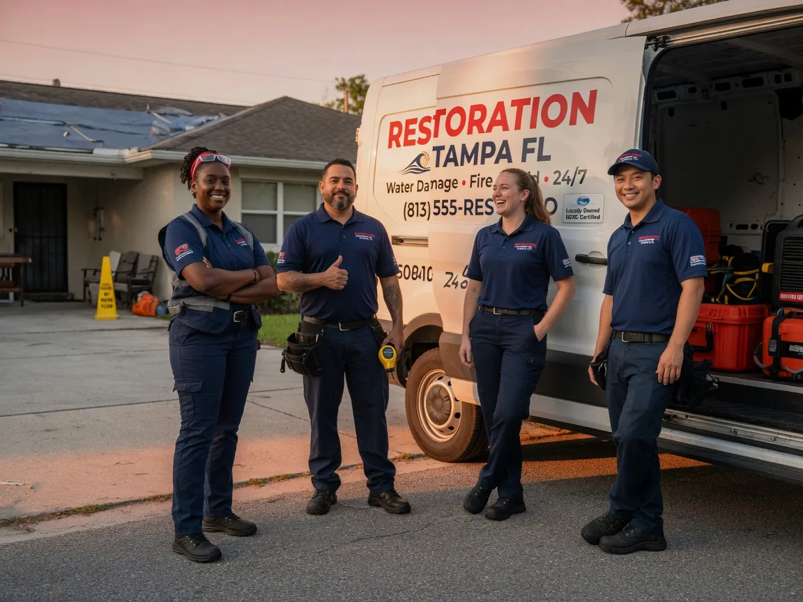 Water Damage Restoration company in Nova, OH